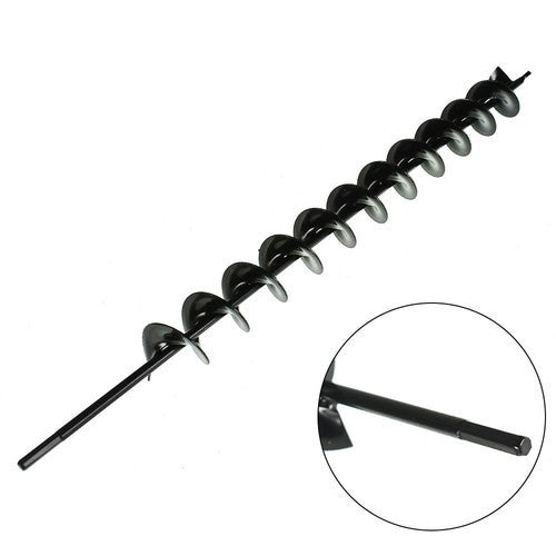 Solid Spare 2" x24" Garden Plant Flower Bulb Auger Rapid Planter For 3/8in Hex Drive Drill