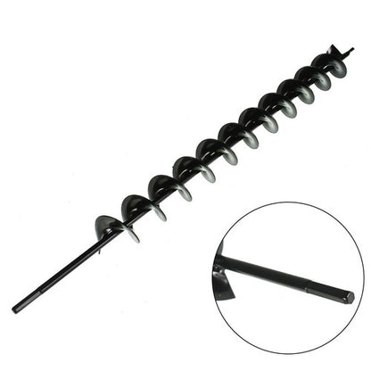 Solid Spare 2" x24" Garden Plant Flower Bulb Auger Rapid Planter For 3/8in Hex Drive Drill
