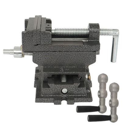 Solid Spare For Cross Slide Vise Drill Press Heavy Duty Metal Milling 2 Way Clamp Machine US