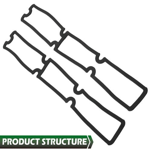 Solid Spare Fit For 1970-1972 Buick Skylark GS GSX Tail Light Lamp Lens Gaskets Pair Set