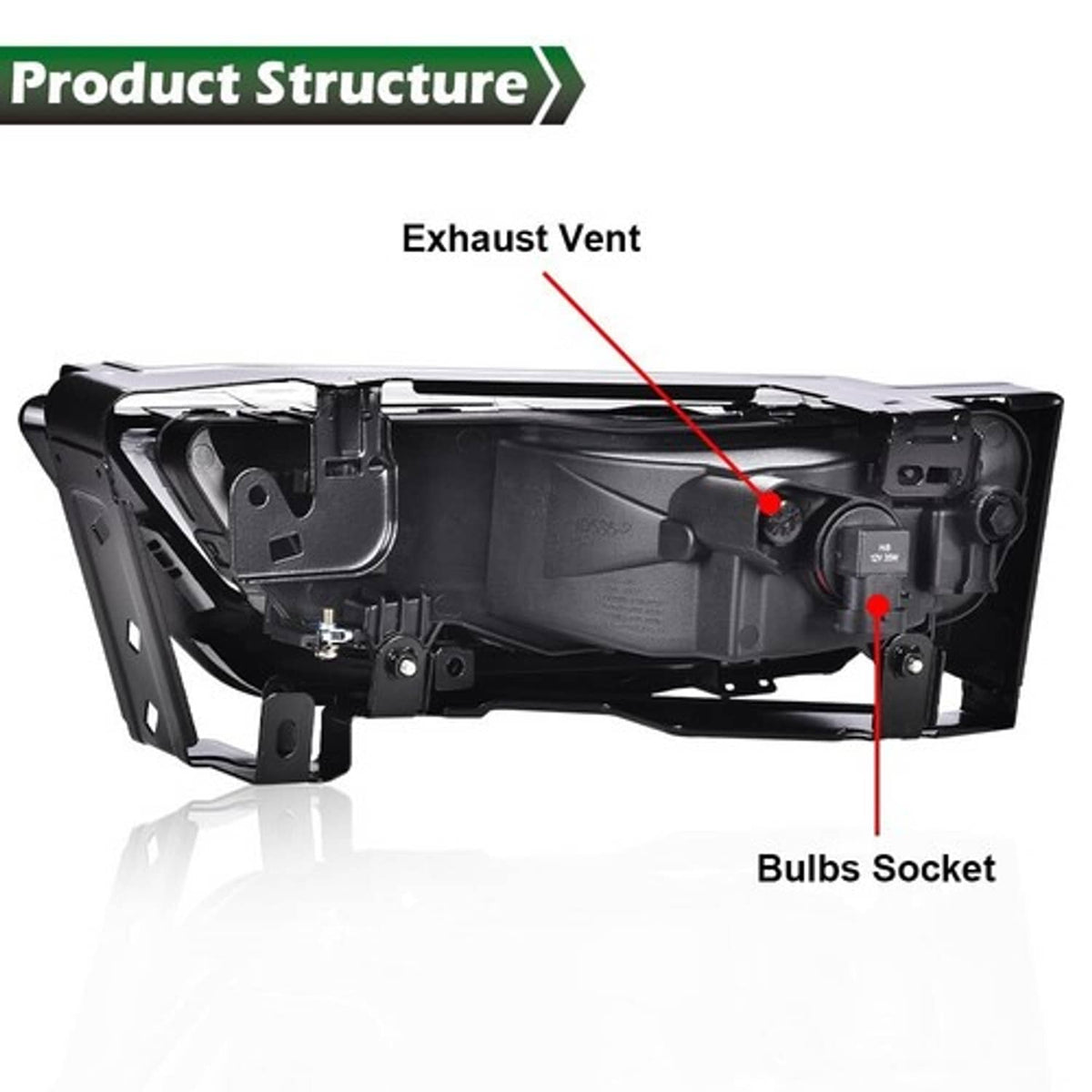 Solid Spare Fit For 2013 2014 2015 Honda Accord Sedan Smoke Front Bumper Fog Lights W/ Bulbs