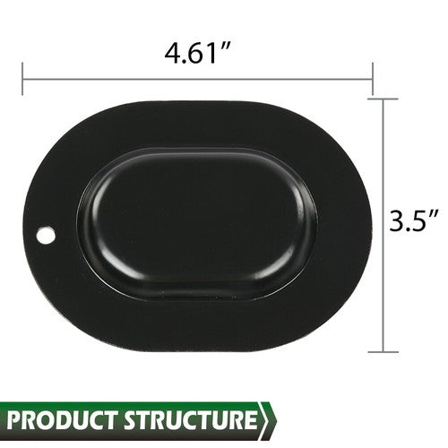 Solid Spare New 7PC Metal Trunk Floor Pan Drain Plug Plate Set Firebird Camaro GTO Chevelle