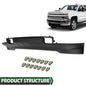 Solid Spare Fit For 2015-2019 Chevy Silverado 2500 3500 HD Air Dam Deflector Valance