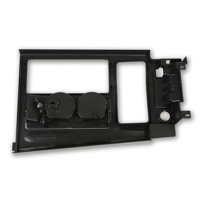 Solid Spare Fit For 1994-1996 Chevy Corvette C4 6 Speed Manual Shift Plate Console Black