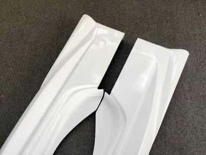 FRP Unpainted Side Skirts Rocker Panel Left+Right For 2009-2020 Nissan 370Z Z34