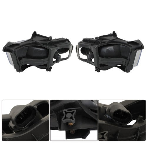 Solid Spare Front Fog Light Left+Right For 2007-2010 Hyundai Elantra Engine Motor Mount 4pcs