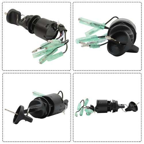Solid Spare Ignition Switch Control Assembly W/Key Part For Honda outboard 35100-ZV5-013