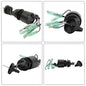 Solid Spare Ignition Switch Control Assembly W/Key Part For Honda outboard 35100-ZV5-013