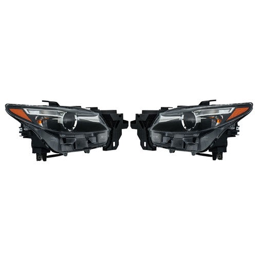 Solid Spare Headlight Projector RH LH Side For Mazda CX-9 2016-2023 Replacement Halogen LED