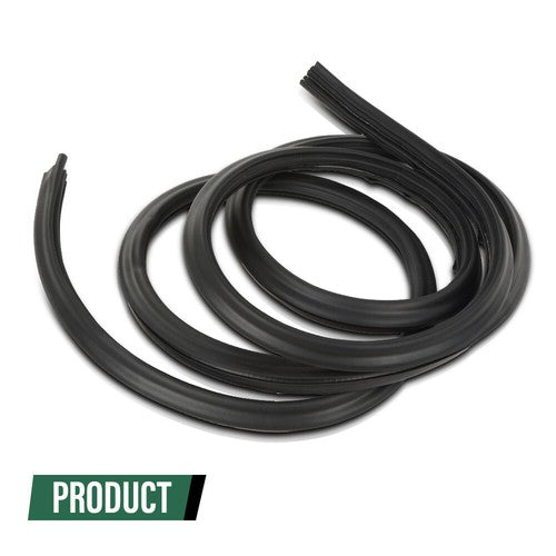 Solid Spare Fit For 07-14 Chevy Silverado GMC Sierra Front Door Weatherstrip Seal LH or RH