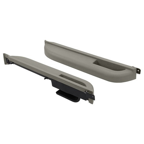 Solid Spare 2x Front Door Armrest for Chevy Blazer C/K1500 C/K2500 1990-1994 GMC Yukon Gray