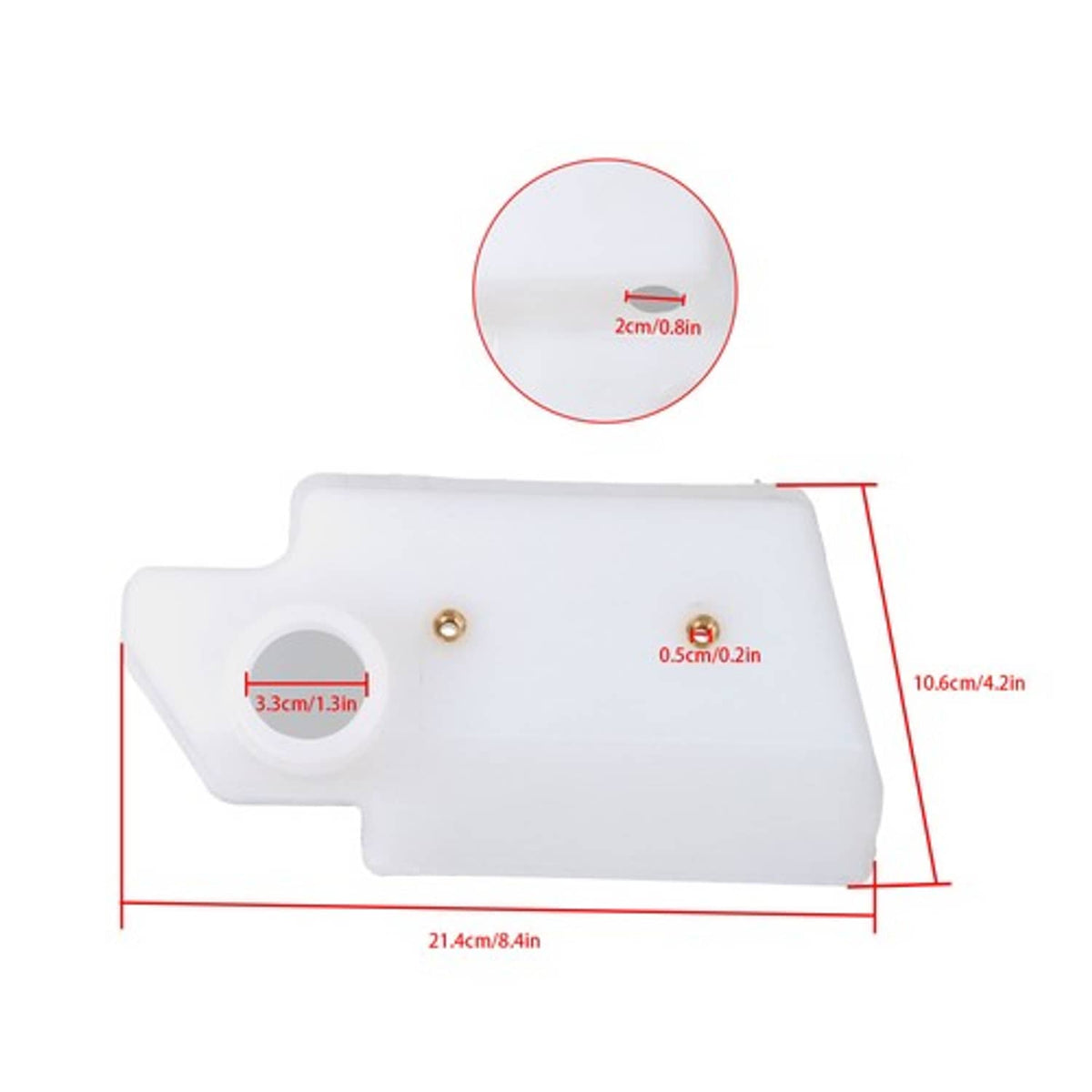Solid Spare For Bobcat Windshield Washer Tank Kit S220 S250 S300 S330 T250 T300 T320 Skid