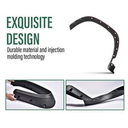 Solid Spare Fit For 2022-2023 Toyota Corolla Cross Front Right Fender Flare Wheel Arch Trim