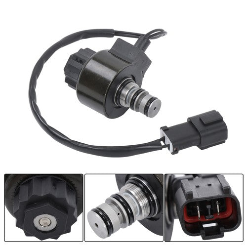 Solid Spare 203-60-56180 Solenoid Valve For KOMATSU PC60-6 PC120-5 PC130-5 PC60-7 New