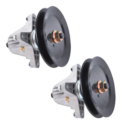 Solid Spare 2 Pack Spindle For Cub Cadet 618-09260 618P09260 RZT2242 Z5200 ZTS1-42 Fab