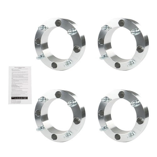 Solid Spare 4× 2'' 4×156 ATV Wheel Spacers For Polaris Sportsman Ranger RZR 570 600 700 800