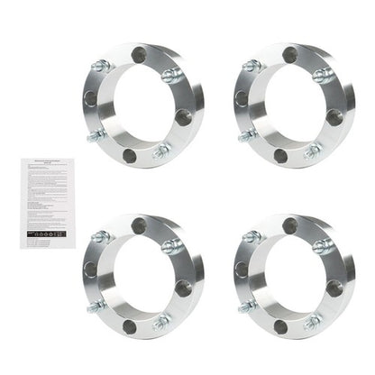 Solid Spare 4× 2'' 4×156 ATV Wheel Spacers For Polaris Sportsman Ranger RZR 570 600 700 800