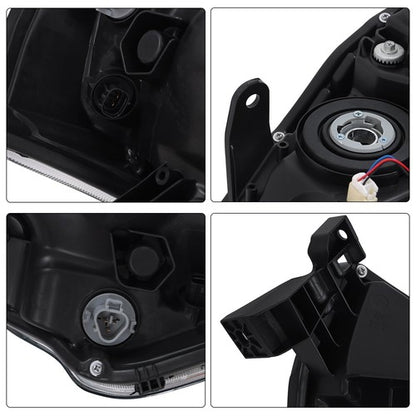 Solid Spare Front Headlight Headlamp For Toyota 4Runner 2021 2022 Right Side Clear Lens RH