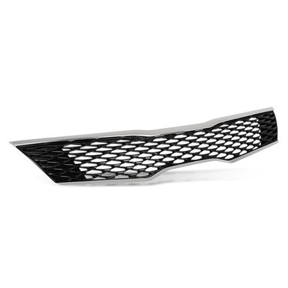 Solid Spare Fit For 2016-2018 Kia Optima SX SXL Front Bumper Upper Grille Black & Chrome