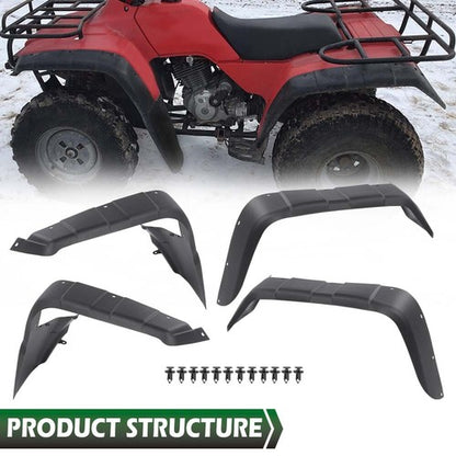 Solid Spare Fit For 1996-2000 Honda TRX300 TRX 300 FW Fender Flaps Mud Splash Guards 4pcs