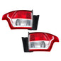 Solid Spare 2pcs Left+Right Red Rear Tail Light Brake Lamp For Ford Escape 2013-2016 Halogen