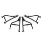 Solid Spare 2 Inch For Polaris RZR XP 1000 2014-2023 Forward Offset Front A-Arms Black