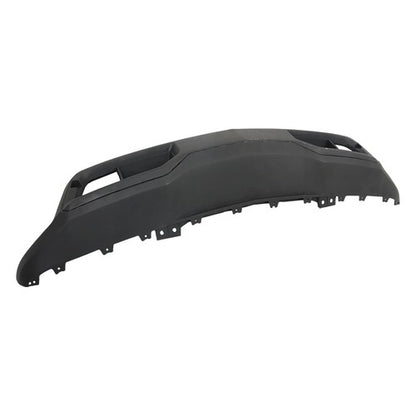 Solid Spare Black Plastic Front Bumper W/O Vents For 2019-2021 Chevrolet Silverado 1500