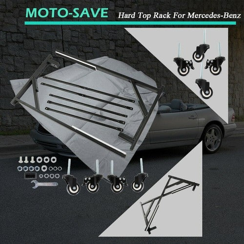 Solid Spare For Mercedes 560SL Hardtop Stand Trolley Cart Rack and Hard Top Dust Cover