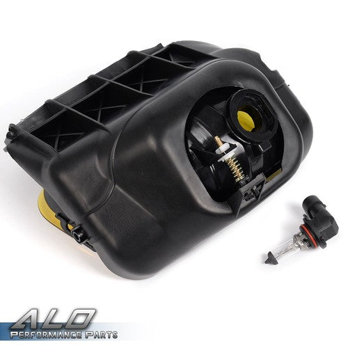 Solid Spare Fit For 2003-2006 Chevy Silverado Avalanche Yellow Lens Bumper Fog Lights Lamps