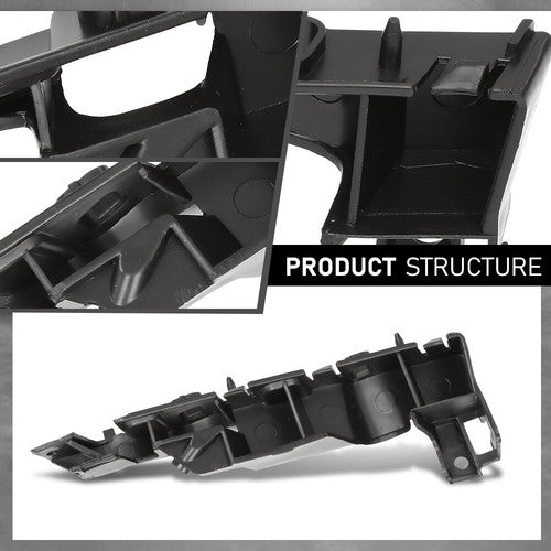 Solid Spare Fit For 2012-2018 Audi A6 S6 Front Bumper Bracket Retainer Right & Left Side