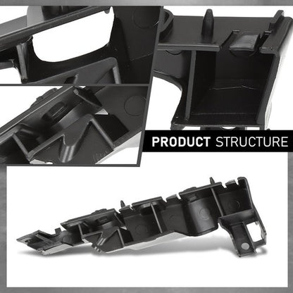 Solid Spare Fit For 2012-2018 Audi A6 S6 Front Bumper Bracket Retainer Right & Left Side