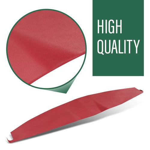 Solid Spare Fit For 2005-2009 Ford Mustang Base TPE Dashboard Dash Cover Cap Overlay Red