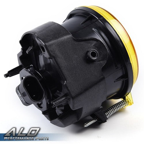 Solid Spare Fit For Dodge Challenger Charger Nitro Avenger Yellow Front Fog Lights+Bulbs