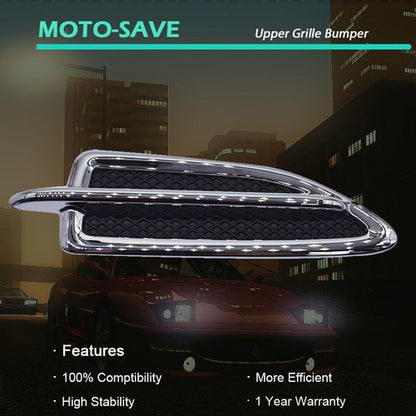 Solid Spare For Ford Escape 2013-2015 Front Left Side Fender Vent Moulding Chrome Trim