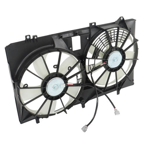 Solid Spare Radiator Condenser Cooling Fan Assembly For Toyota Sienna Lexus RX350 2011-2016