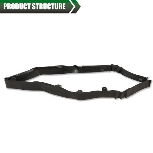 Solid Spare Fit For 16-21 Chevrolet Malibu Front Bumper Grille Lower Air Deflector Black