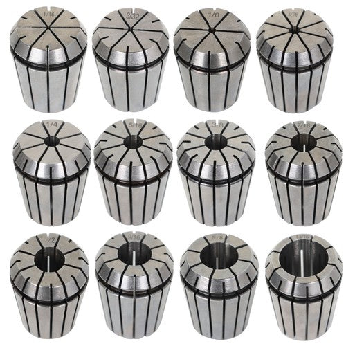 Solid Spare 14-Piece ER-32 NMTB 40 Chuck Set Accuracy to .0005" Spring Collet