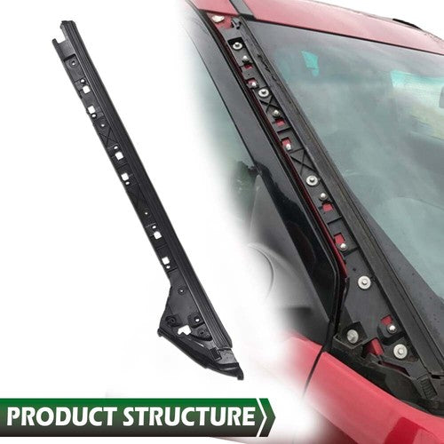 Solid Spare For Ford Explorer 2011-19 Front Driver Side Inner Windshield Pillar Trim Molding