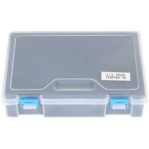 Solid Spare 1/4'' by 2'' Oal 5Pc Indexable Turning Tool Set with Tcmt1.8(1.5) Carbide Insert