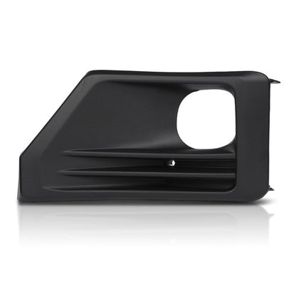 Solid Spare Front Bumper Fog Light Bezel Lamp Trim Left Side Fit For 2019-2024 Toyota RAV4