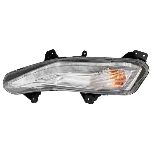 Solid Spare Fog Light Turn Signal Light w/LED DRL Driver Side For Chevy Malibu 2019-2022 23