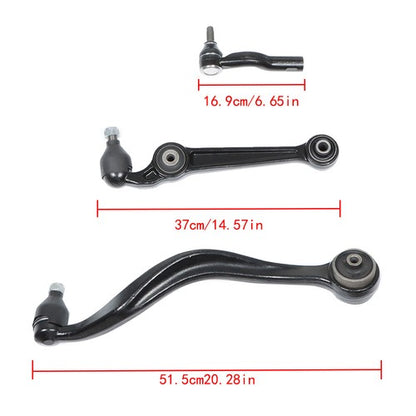 Solid Spare 12x For Ford Fusion 2010-2012 Front Upper Lower Forward Rearward Control Arm Kit