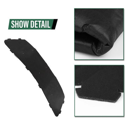 Solid Spare Fit For 02-12 Land Rover Range Rover Hood Insulation Pad Heat Blanket & Clips
