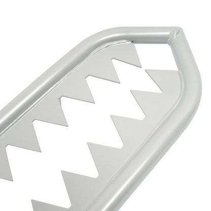 Solid Spare For Yamaha Banshee YFZ 350 (1987-2006) Silvery Powder-Coated Front Bumper Steel