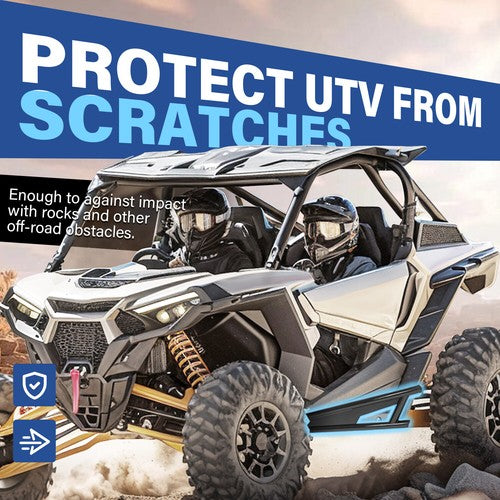 Solid Spare Rock Sliders Tree Kicker Side Nerf Bar For Can Am Maverick X3 2017-2025 2-Seater