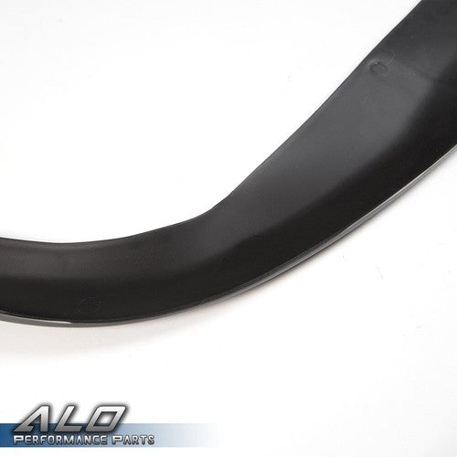 Solid Spare New Black Universal CS Style Under Panel Front Bumper Lip Splitter Chin Spoiler
