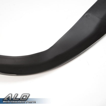 Solid Spare New Black Universal CS Style Under Panel Front Bumper Lip Splitter Chin Spoiler