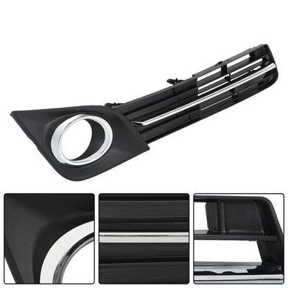 Solid Spare LH+RH For Toyota Camry SE 12-14 Front Bumper Lower Grille & Fog Lamp Cover Bezel
