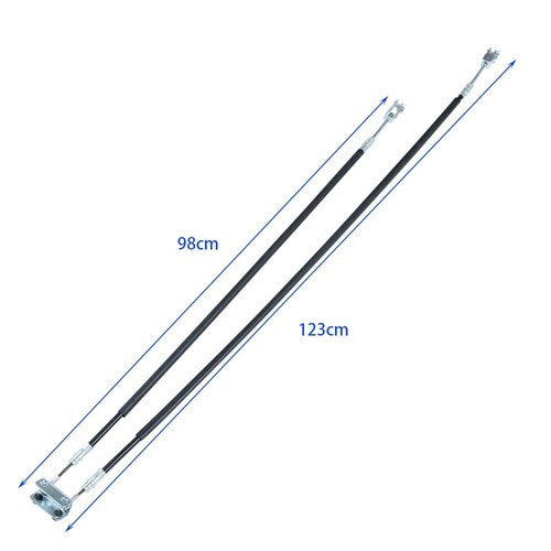 Solid Spare 70969-G03 Golf Cart Brake Cable Set For EZGO TXT Medalist With Pins&Clips 1994+