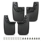 Solid Spare 4pcs Fit For 05-15 Toyota Tacoma Front & Rear Mud Flaps Splash Guards Mudguards